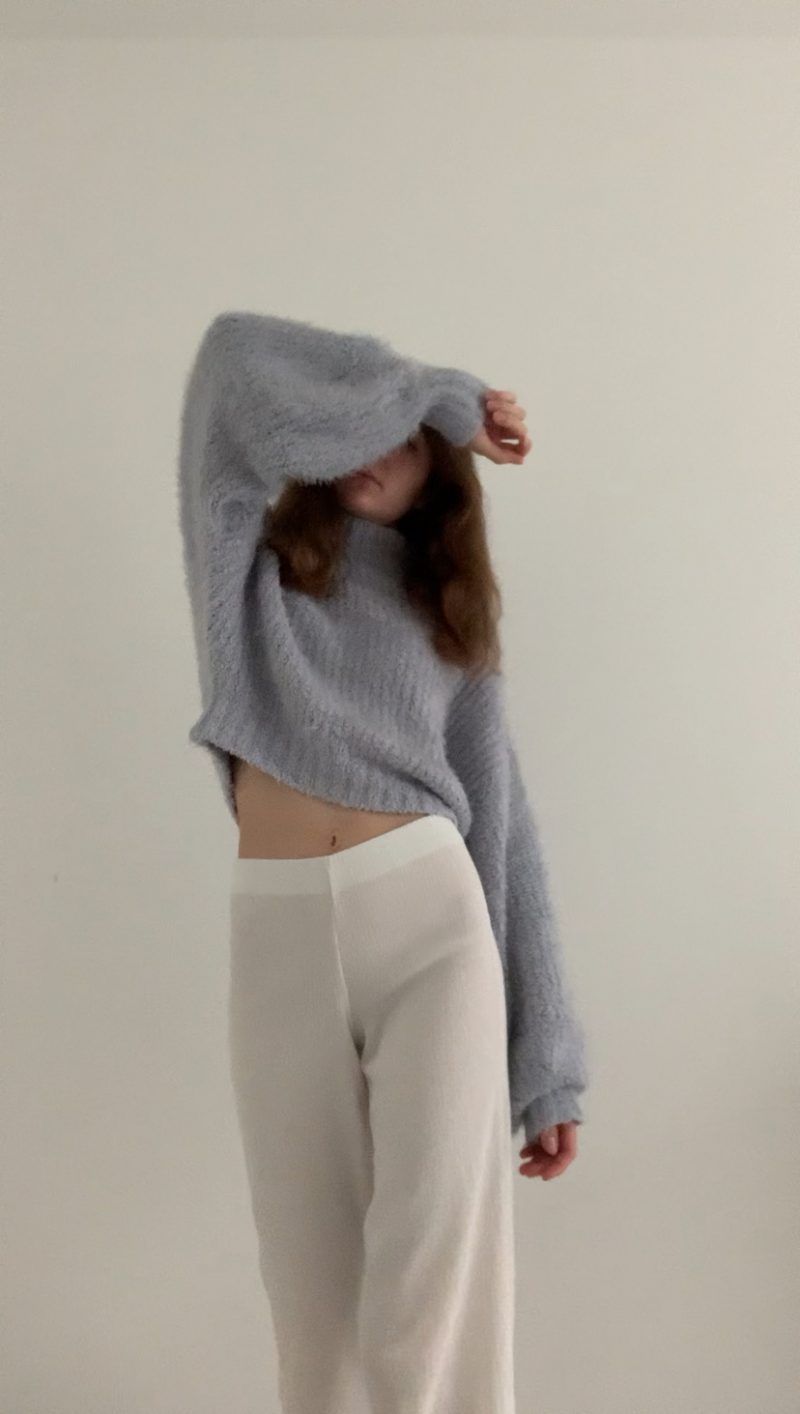 Flauschiger Pullover