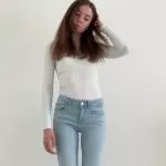 Jeans stylen im French Chic