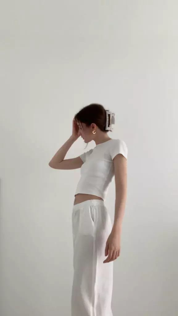 Leinenhose stylen im French Chic