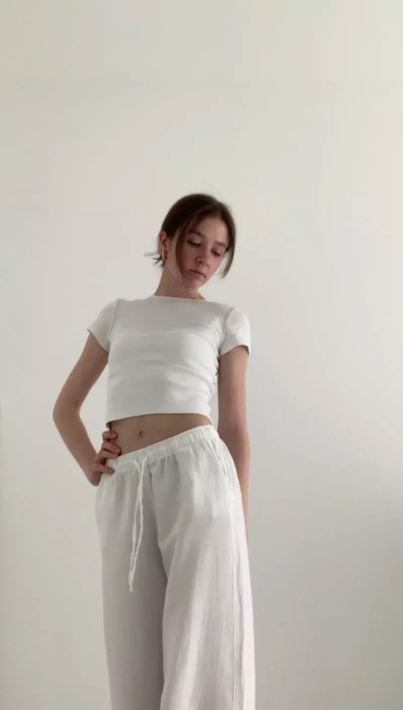 Leinenhose stylen im French Chic